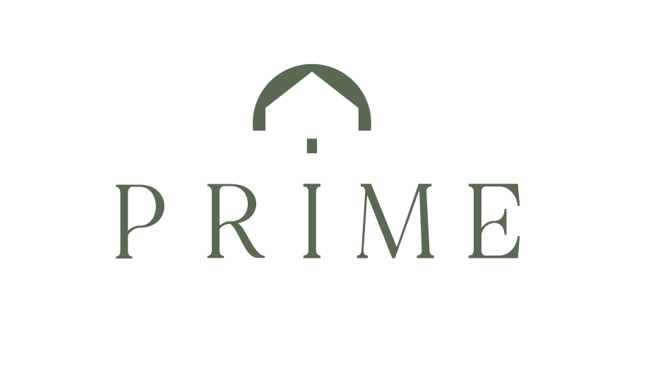 A logo with the word "PRIME" in a stylized font.